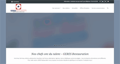 Desktop Screenshot of geres.fr